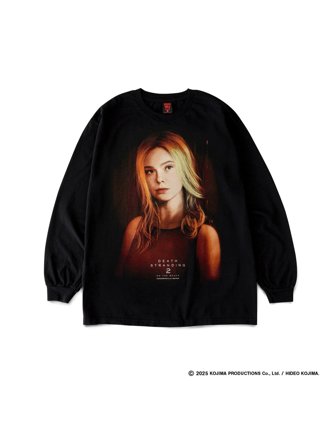 DEATH STRANDING 2 x GEEKS RULE Tomorrow ロングスリーブTシャツ