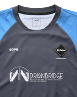 F.C.R.B.×DEATH STRANDING 2: S/S GAME SHIRT DRAWBRIDGE