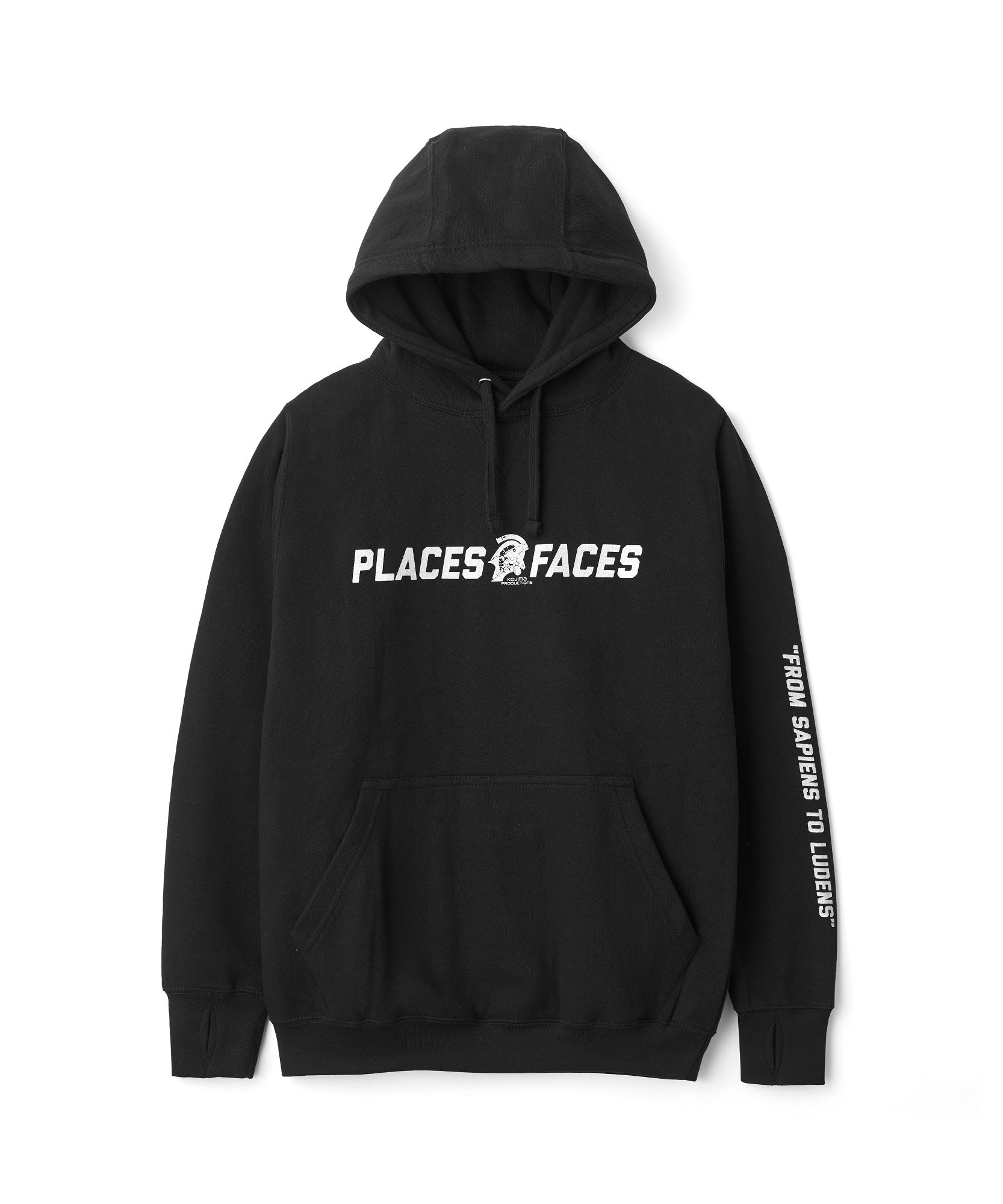 PLACES + FACES P+F 両面プリントパーカー