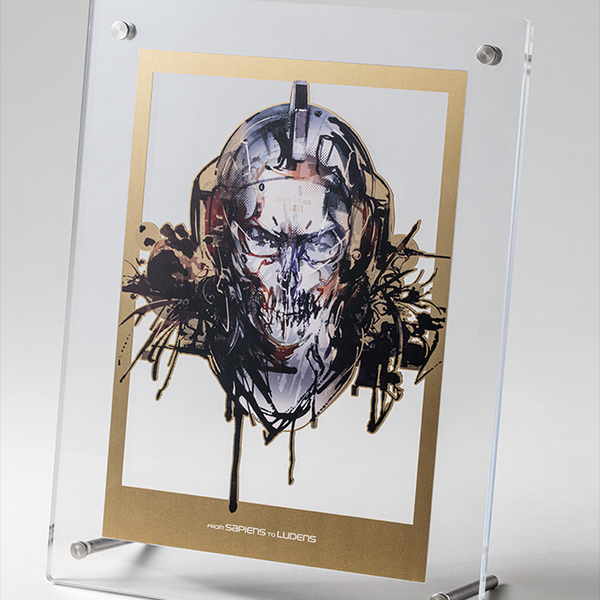 デスストランディング2 コラボカフェ ランチョンマット ステッカー 箱型ポップ デスストランディング2 コラボカフェ ランチョンマット