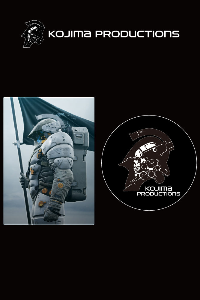 KOJIMA PRODUCTIONS 缶バッジ(ブラック)