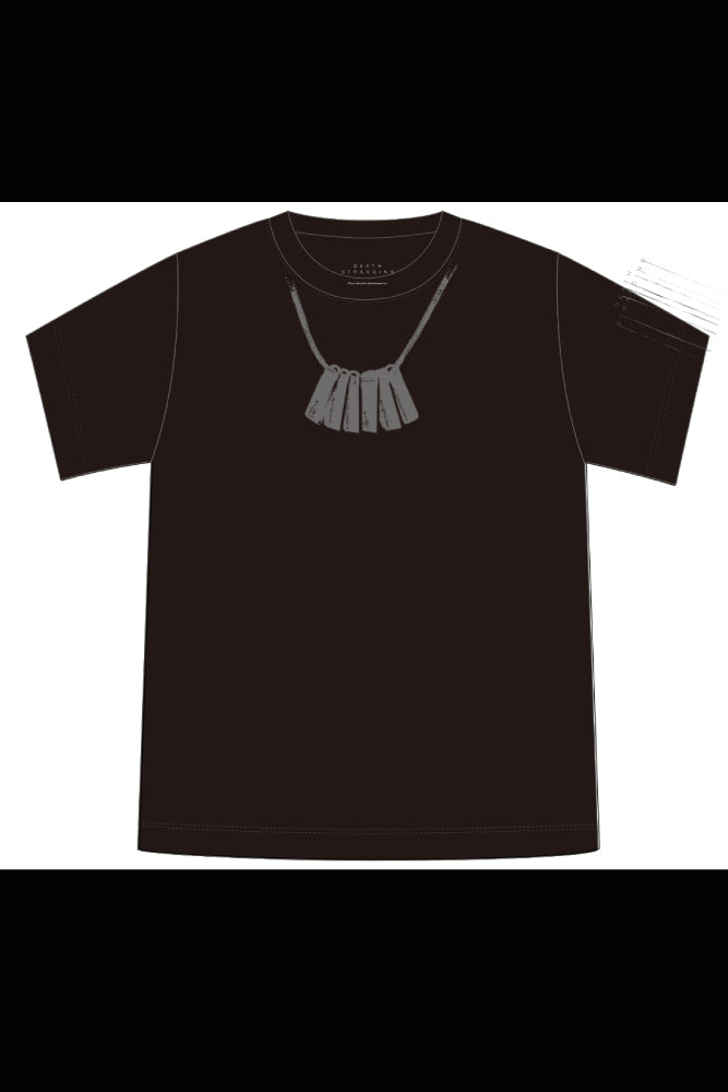 DEATH STRANDING QPid  Tシャツ(ブラック)