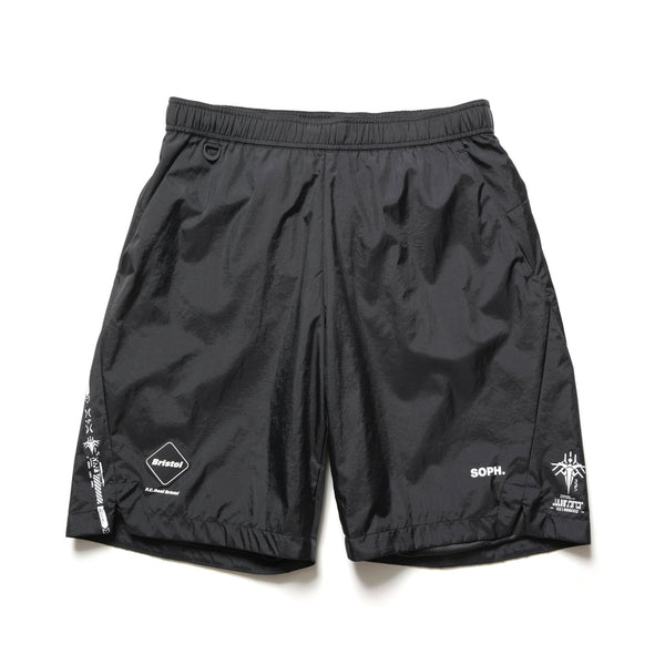 F.C.R.B.×DEATH STRANDING 2: S/S GAME SHORTS GHOST MECH – KOJIMA