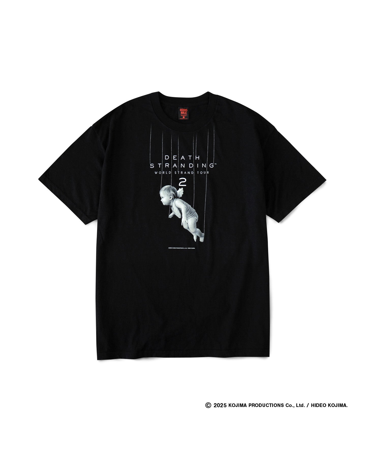 DEATH STRANDING 2 x GEEKS RULE DEATH STRANDING World Strand Tour 2 Tシャ ...
