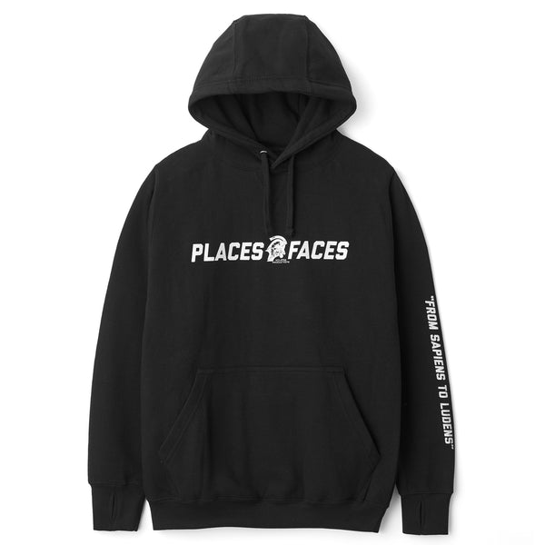 PLACES + FACES P+F 両面プリントパーカー